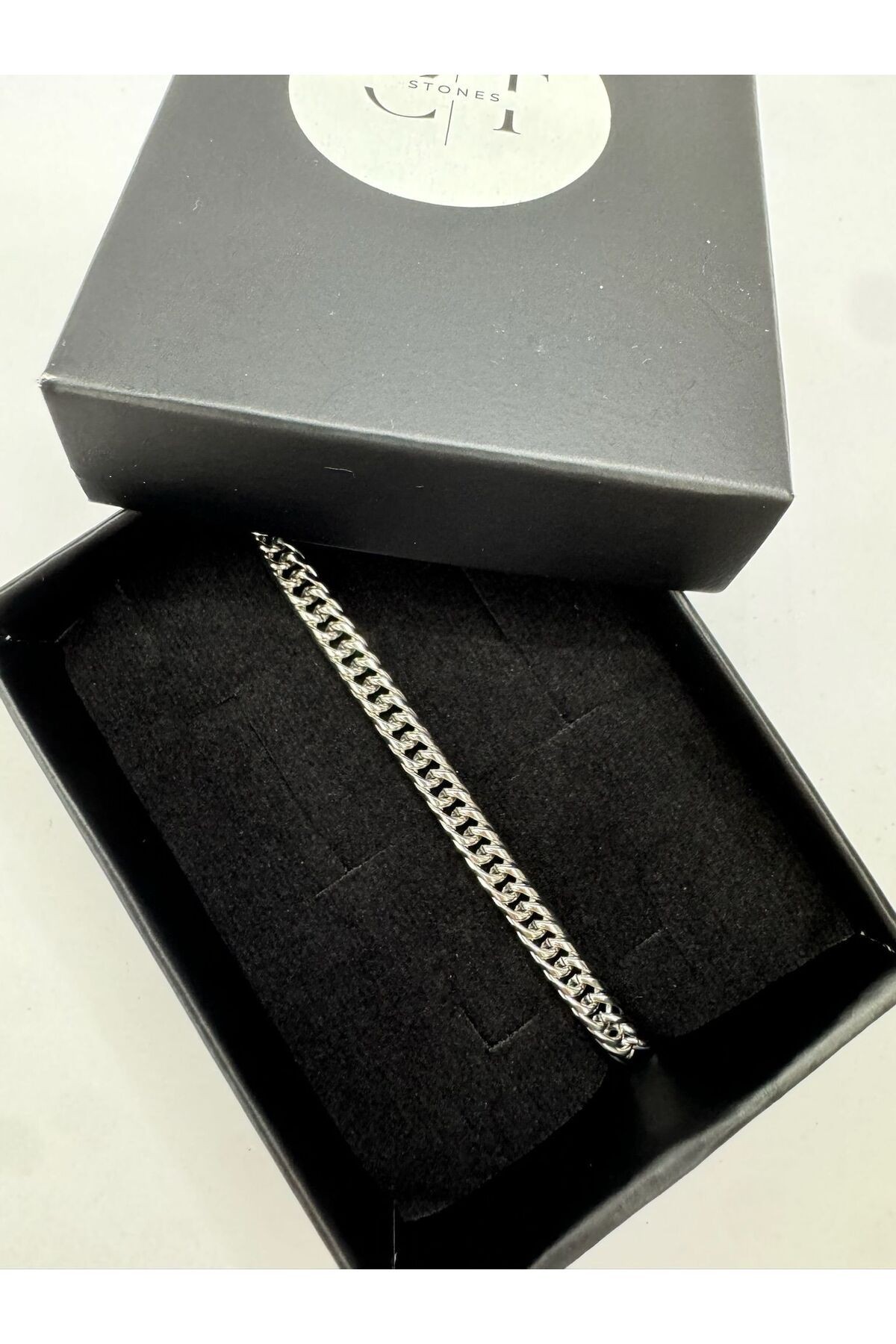 Çelik unisex bileklik