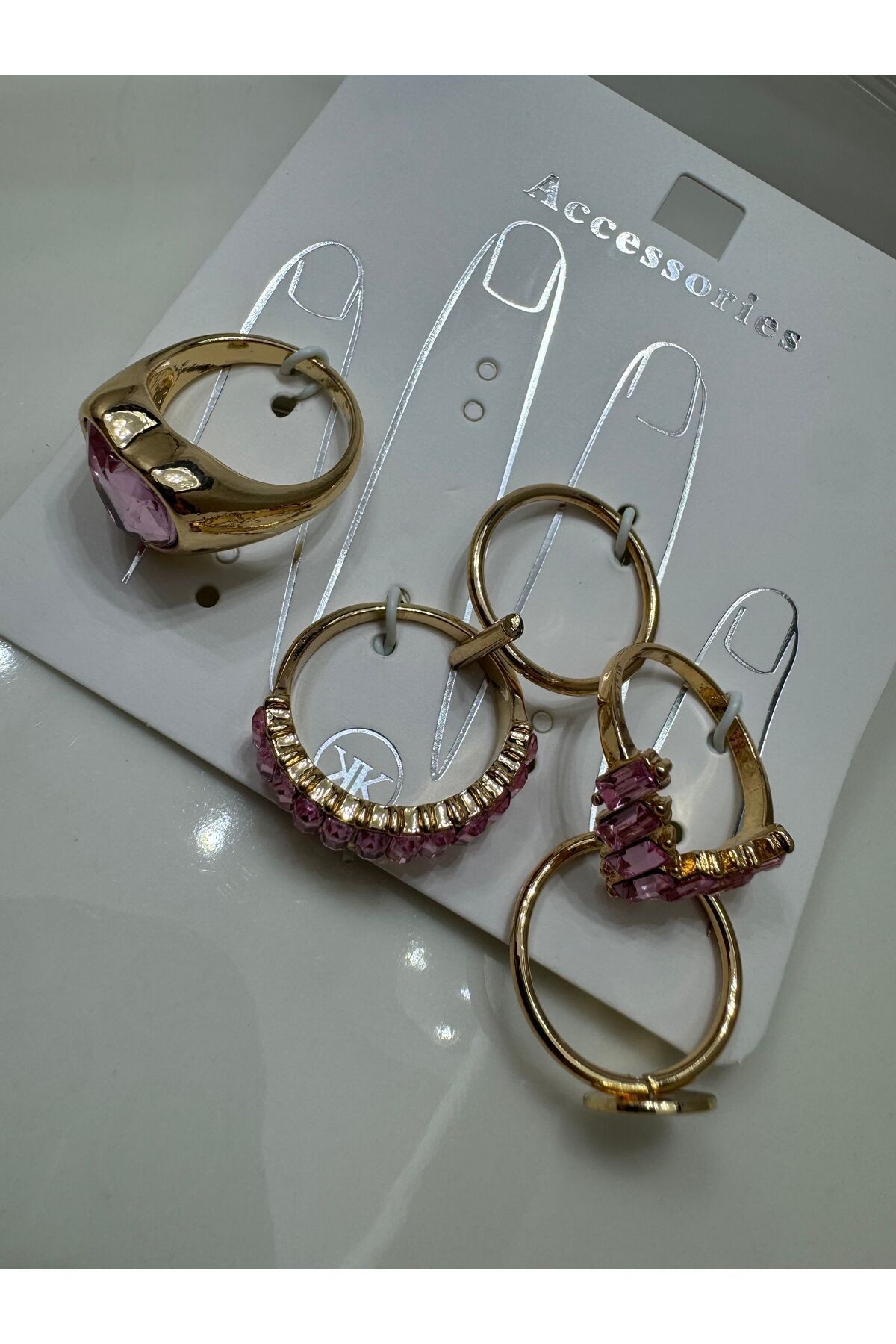 Çoklu yüzük set