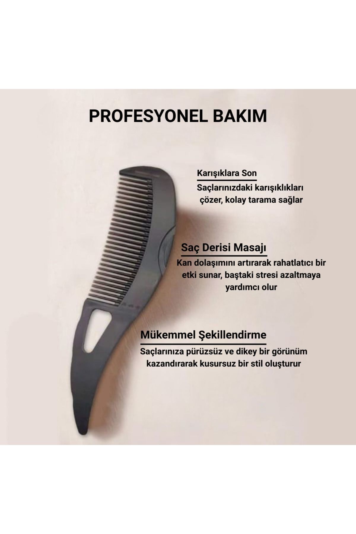 Kepek Kaldirma & Anti-statik Masaj Firçasi | Kendi Kendini Temizleme Özelligi
