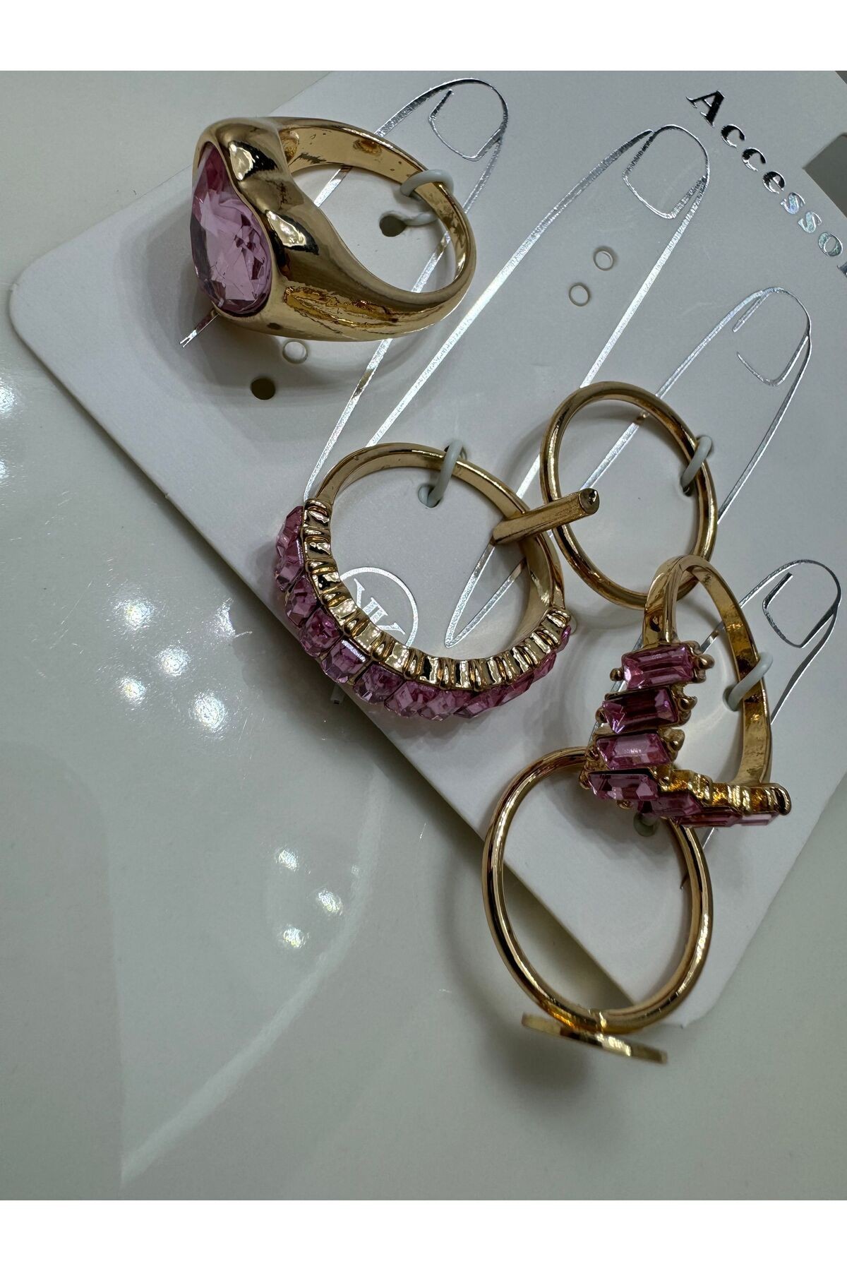 Çoklu yüzük set