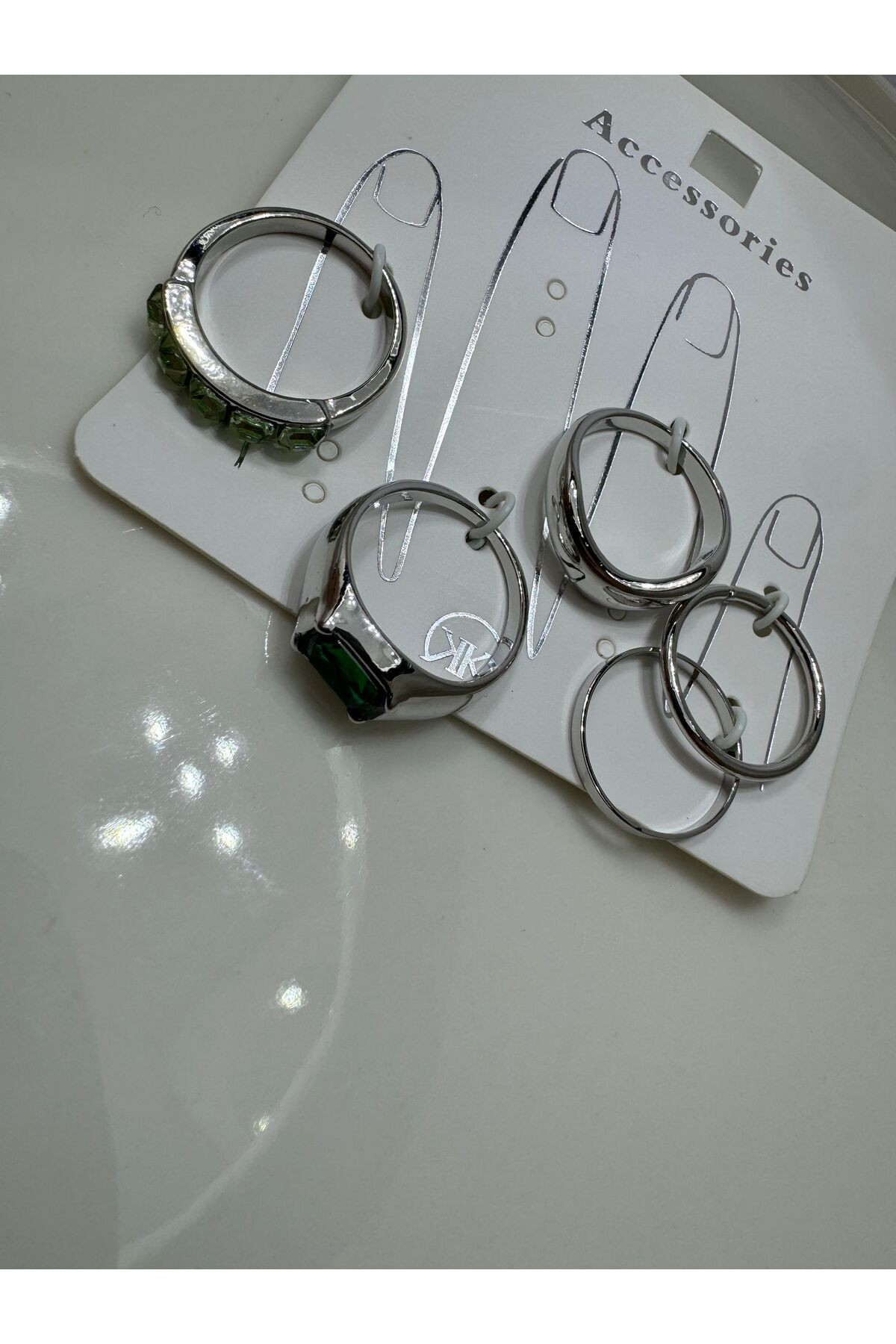 Çoklu yüzük set