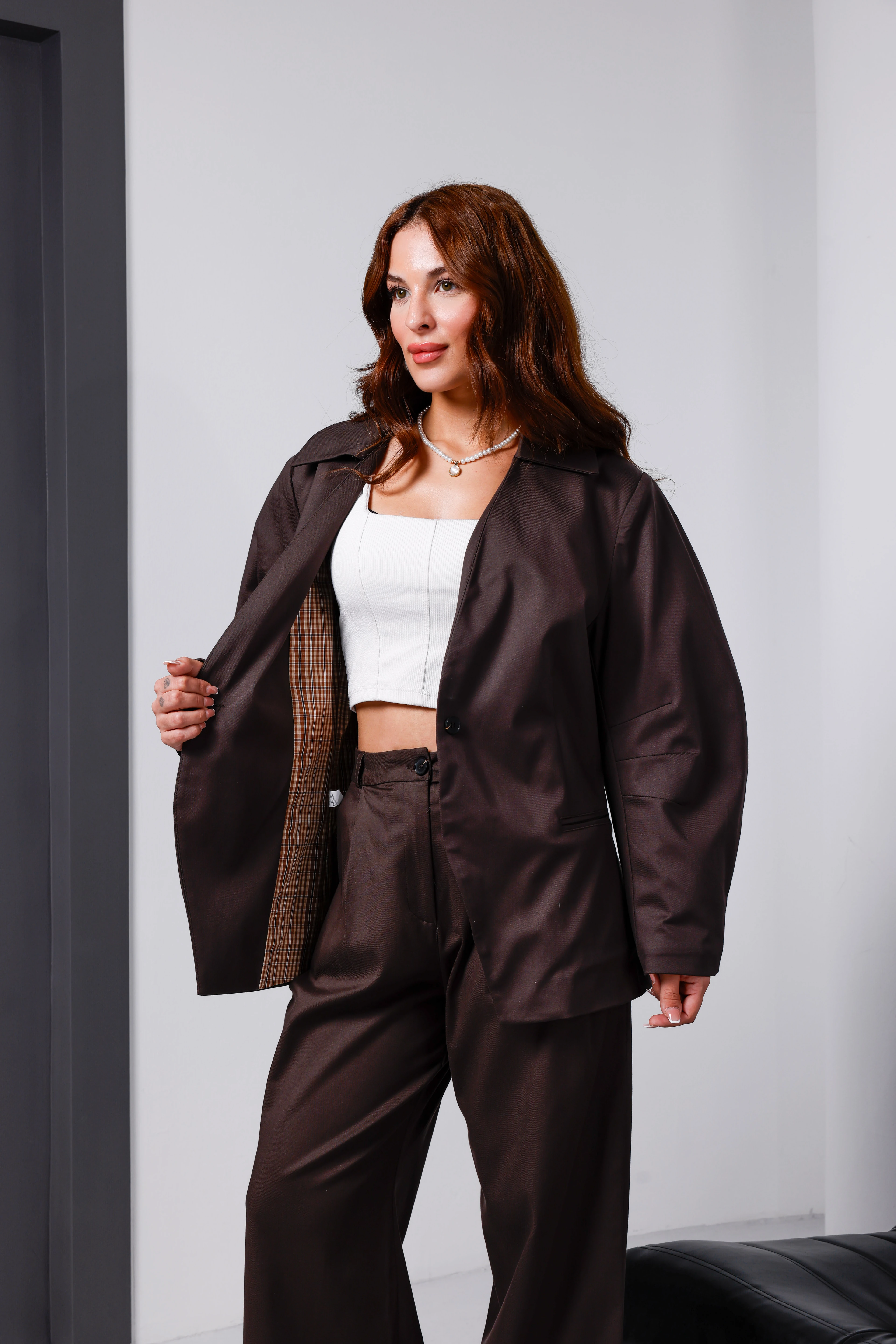 Modern Oversize Blazer Ceket