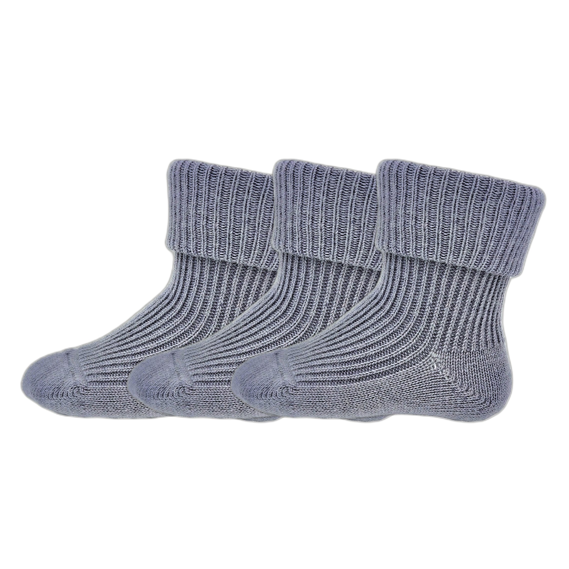 1622 Alpaca Wool Grey 3 Pairs