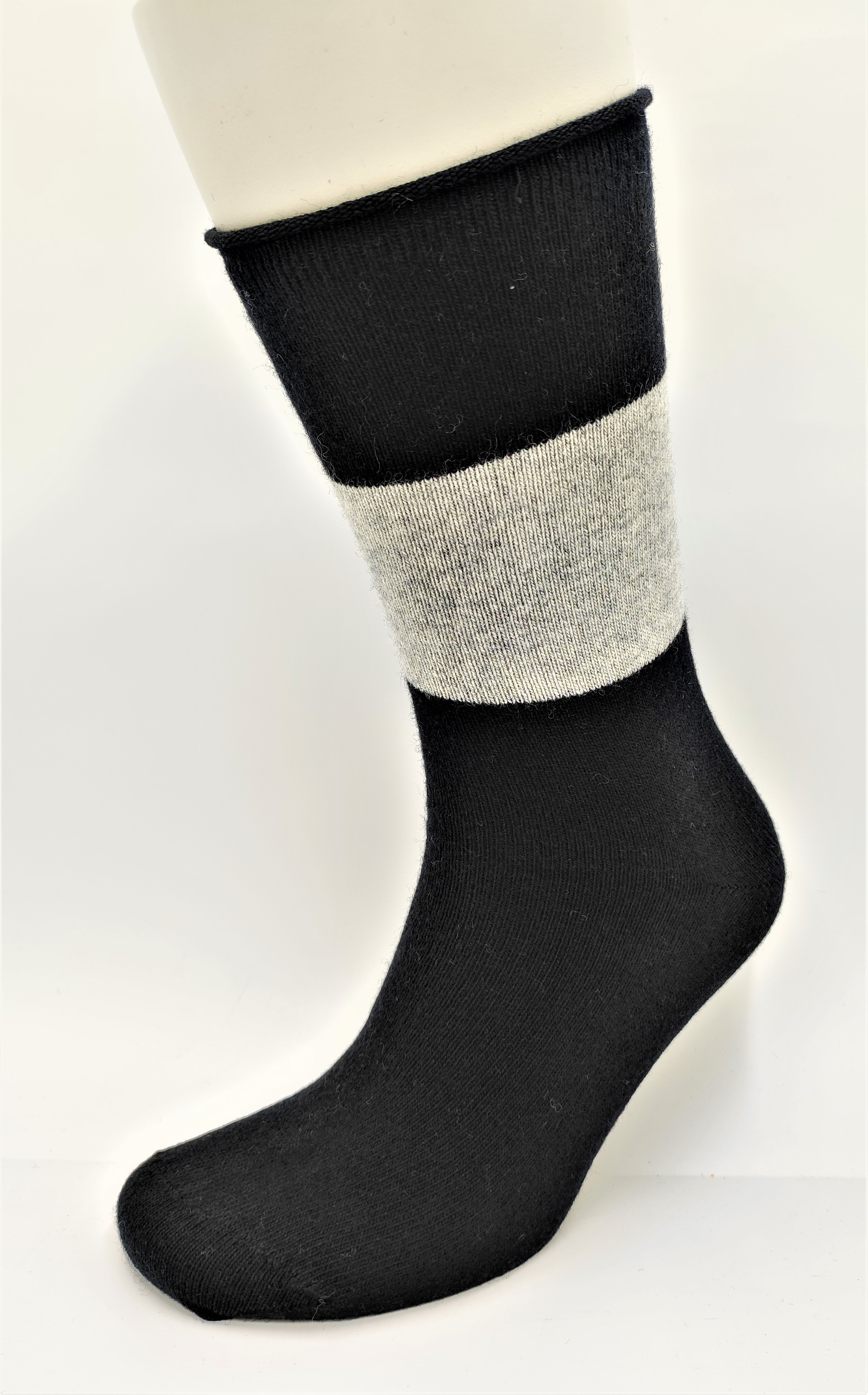 3505 Black-Grey-Black: 3 pairs