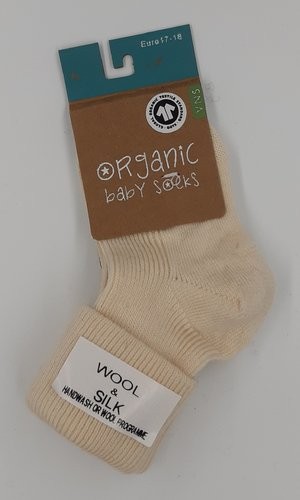 1621 Wool Silk Ecru: 3 pairs