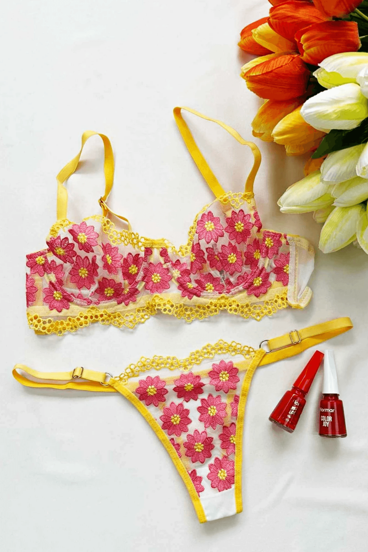 SPRING SARI PAPATYA BRA SET