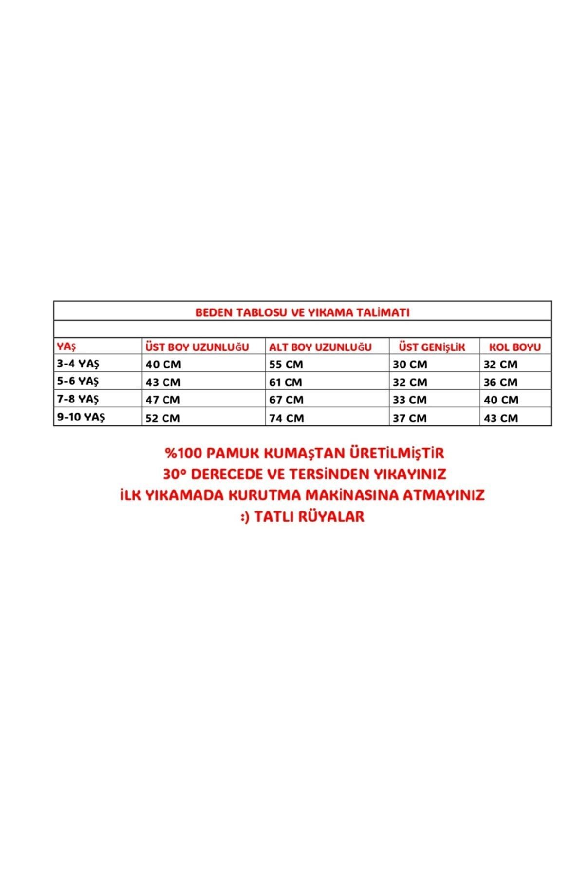 ÖNDEN DÜĞMELİ TAVŞAN MODEL PİJAMA TAKIMI BEYAZ