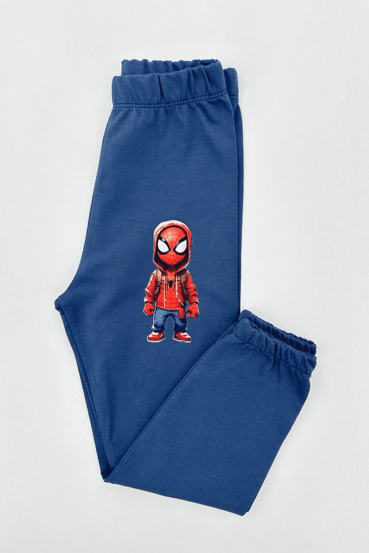 LACİVERT RENK SPİDERMAN BASKILI ERKEK ÇOCUK EŞOFMAN ALTI
