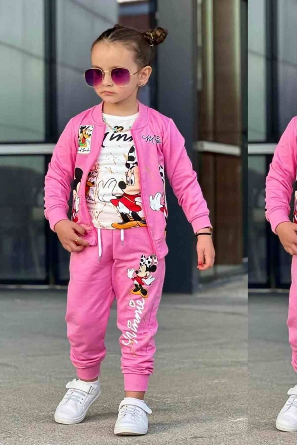 MİNNİE MOUSE DESEN EŞOFMAN TAKIMI