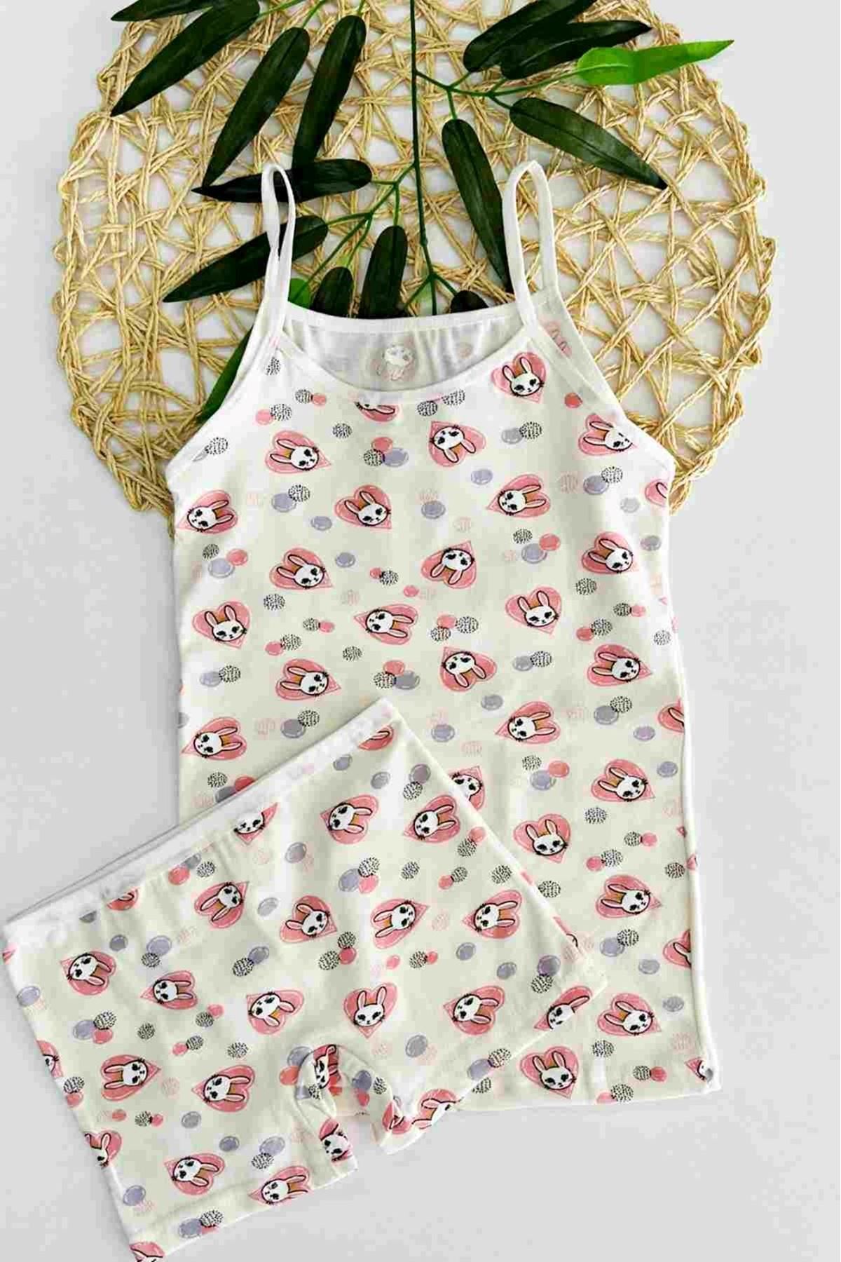 TAVŞAN DESEN ATLET BOXER TAKIM