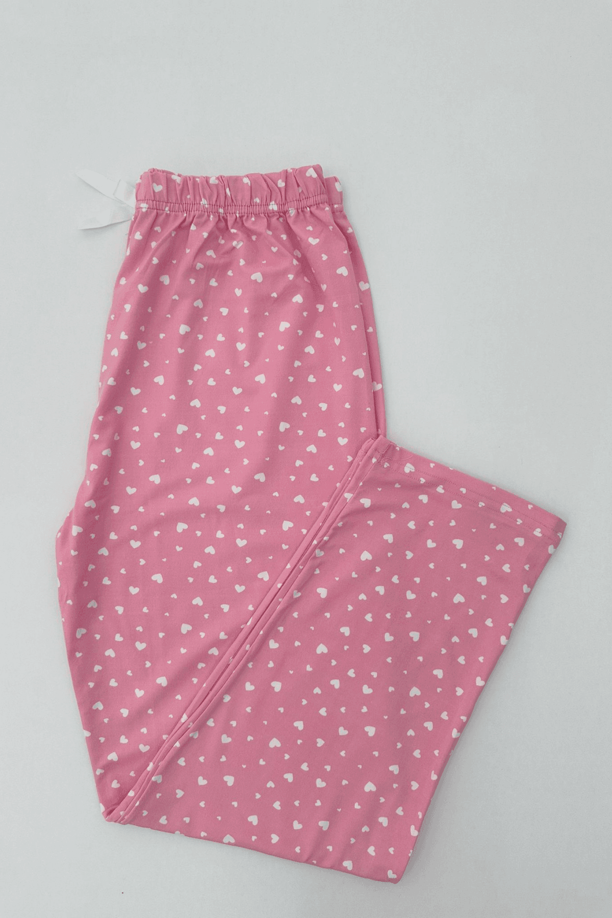 PEMBE RENK KALP DESEN KADIN PİJAMA ALTI