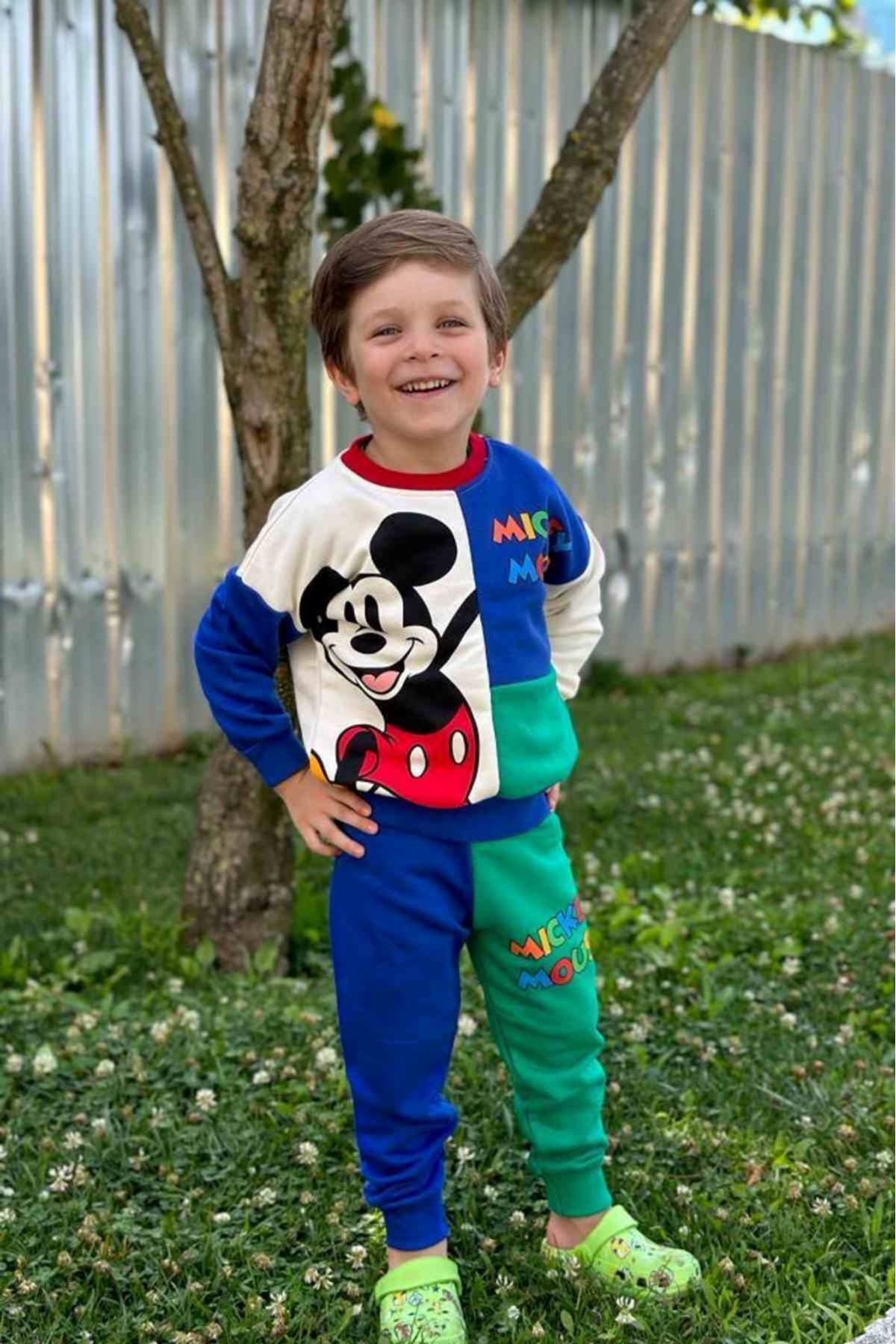 MİCKEY MOUSE BASKILI EŞOFMAN TAKIMI