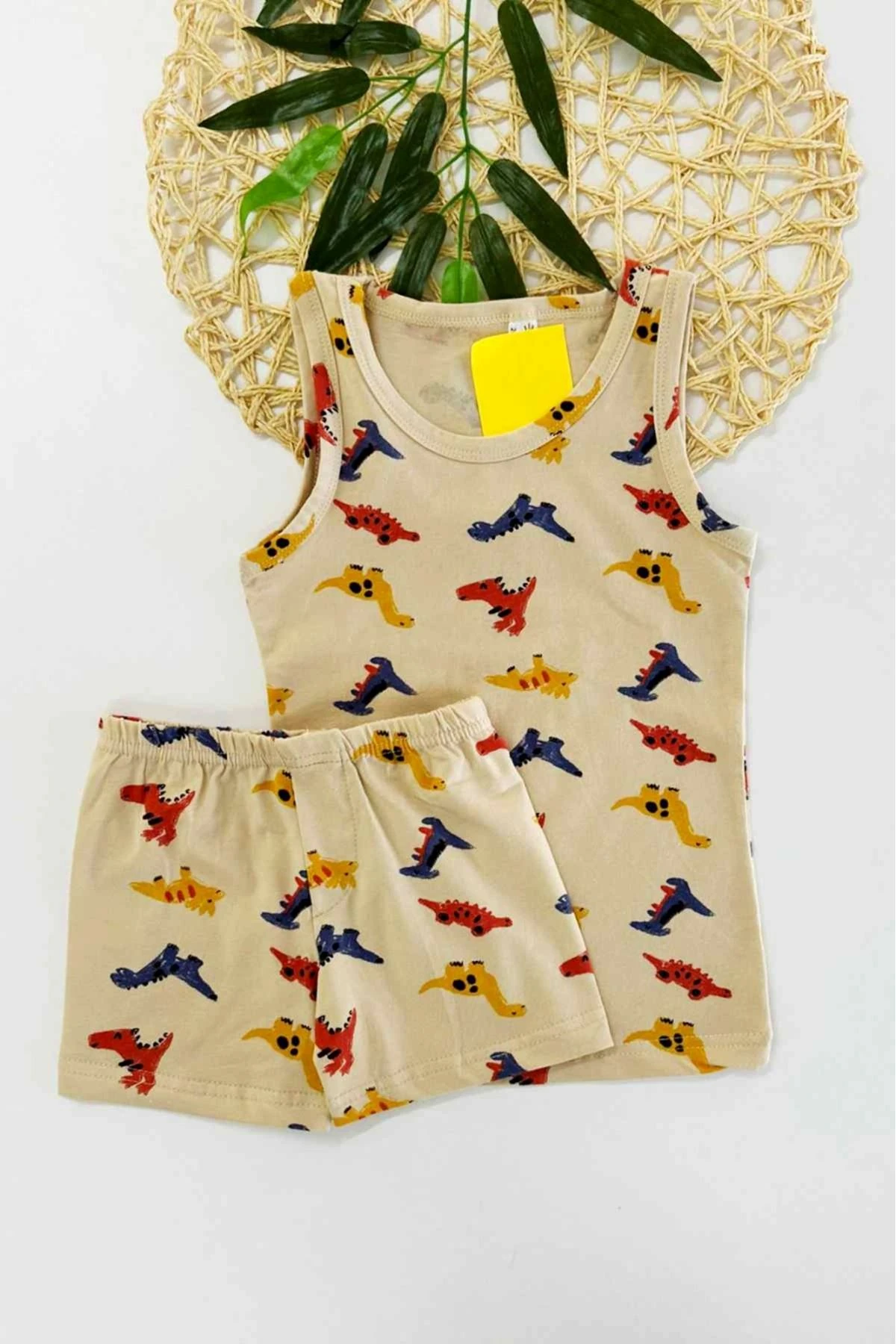 DİNAZOR DESEN ATLET BOXER TAKIM