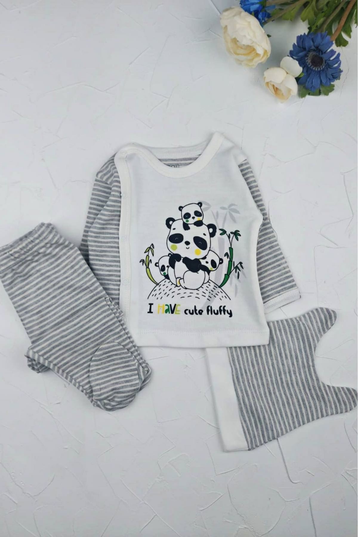 PANDA DESEN ÜÇLÜ TAKIM