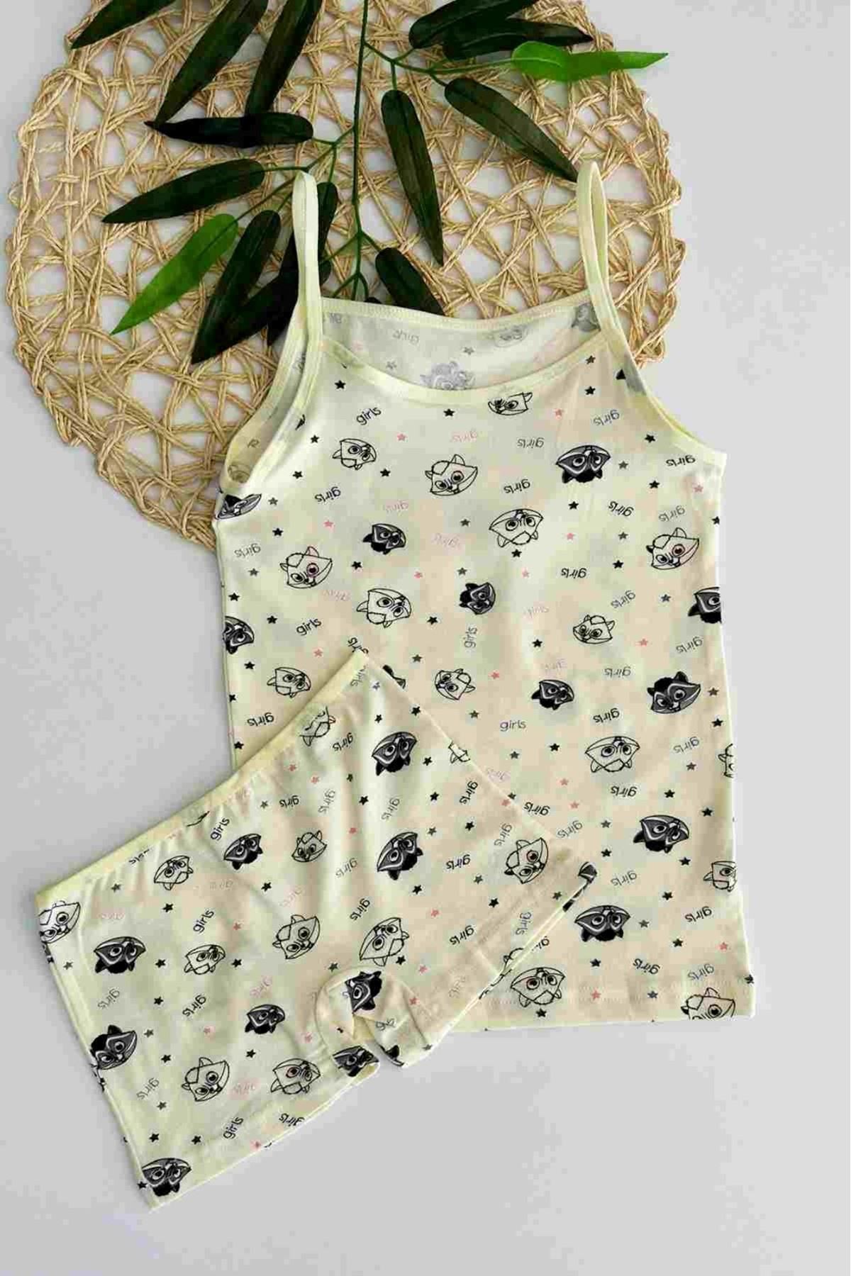 TİLKİ DESEN ATLET BOXER TAKIM