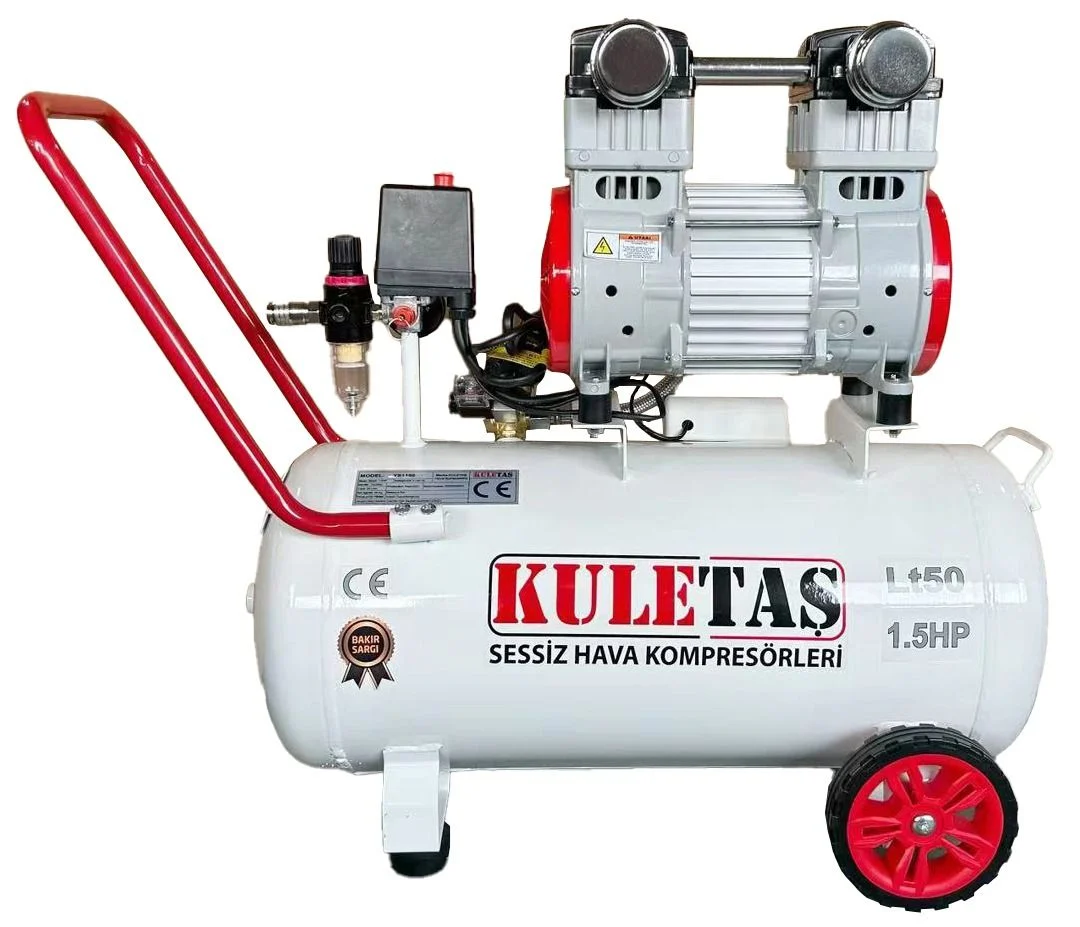 50 LT 1.5 HP SUPER SESSİZ YAGSIZ KOMPRESÖR