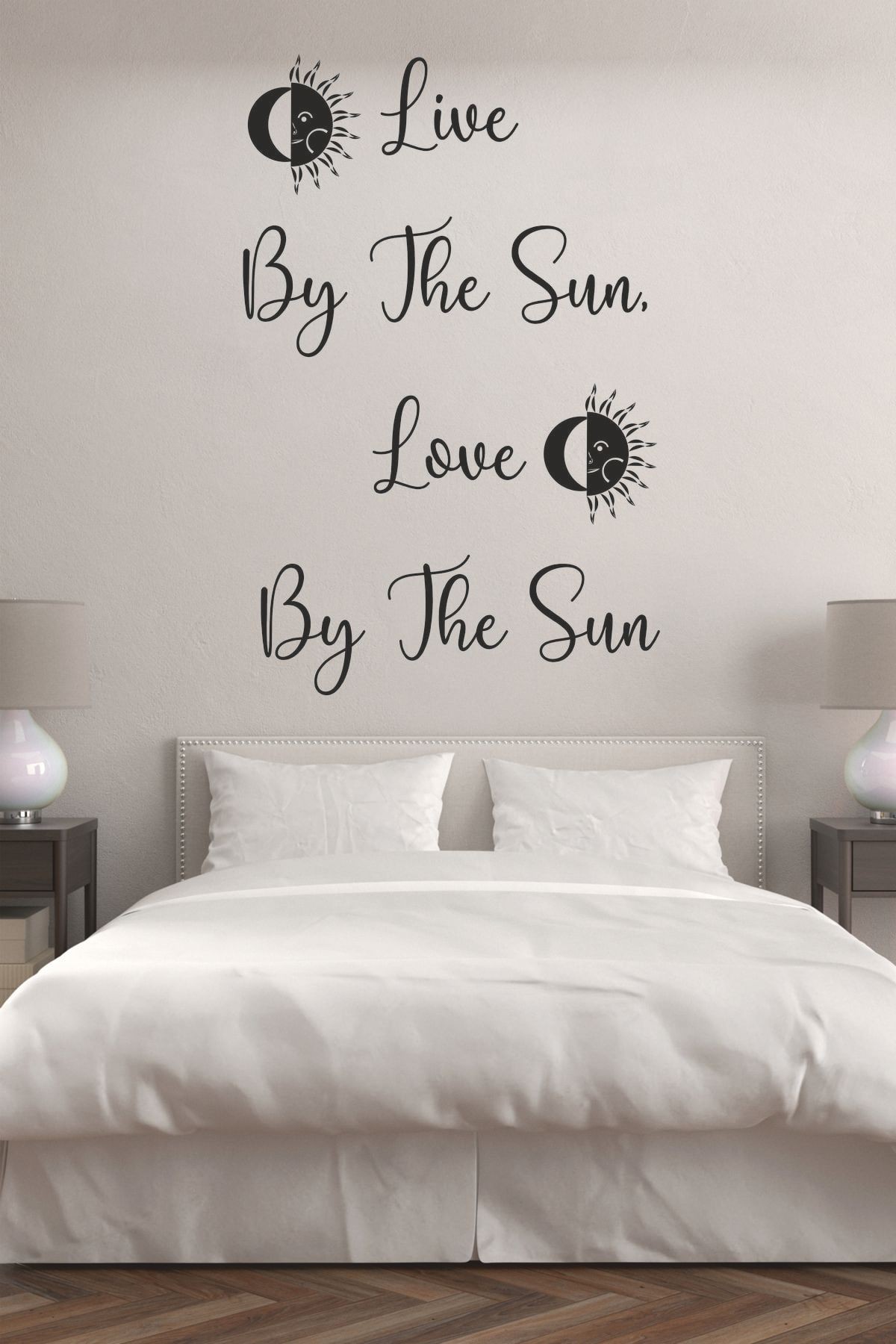 Live By The Sun, Love By The Sun Ahşap Duvar Yazısı