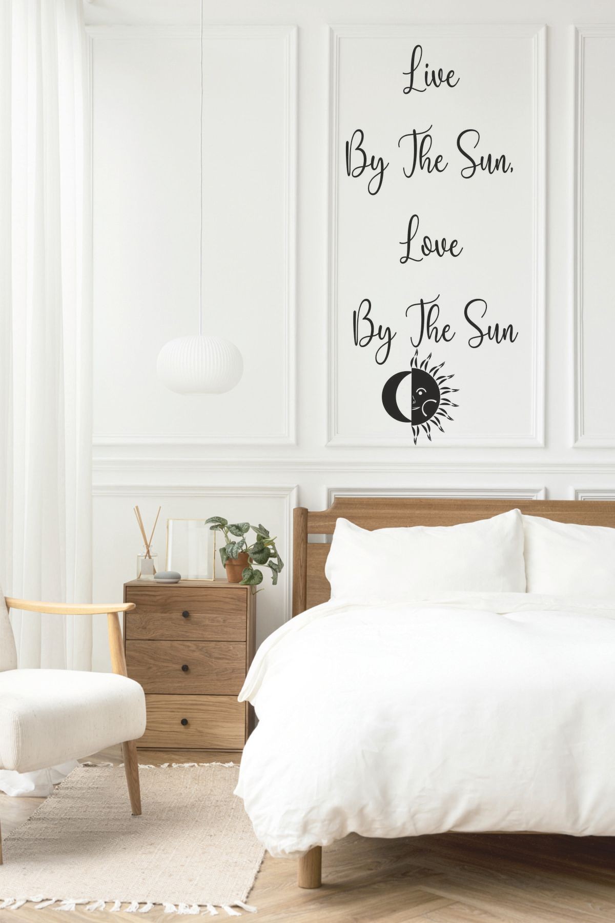 Live By The Sun, Love By The Sun Ahşap Duvar Yazısı