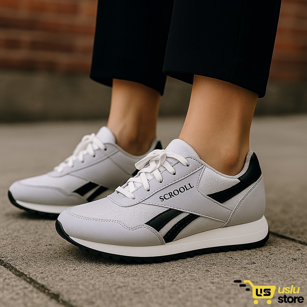 Erkek Günlük Ortopedik Sneaker – Nefes Alabilen Yazlık Ayakkabı