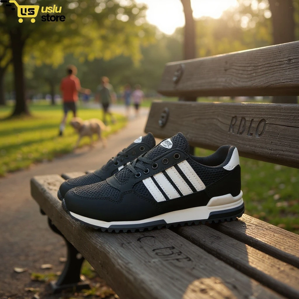 USLU 4 Şerit Erkek Ayakkabı – Şık ve Rahat Günlük Kullanım