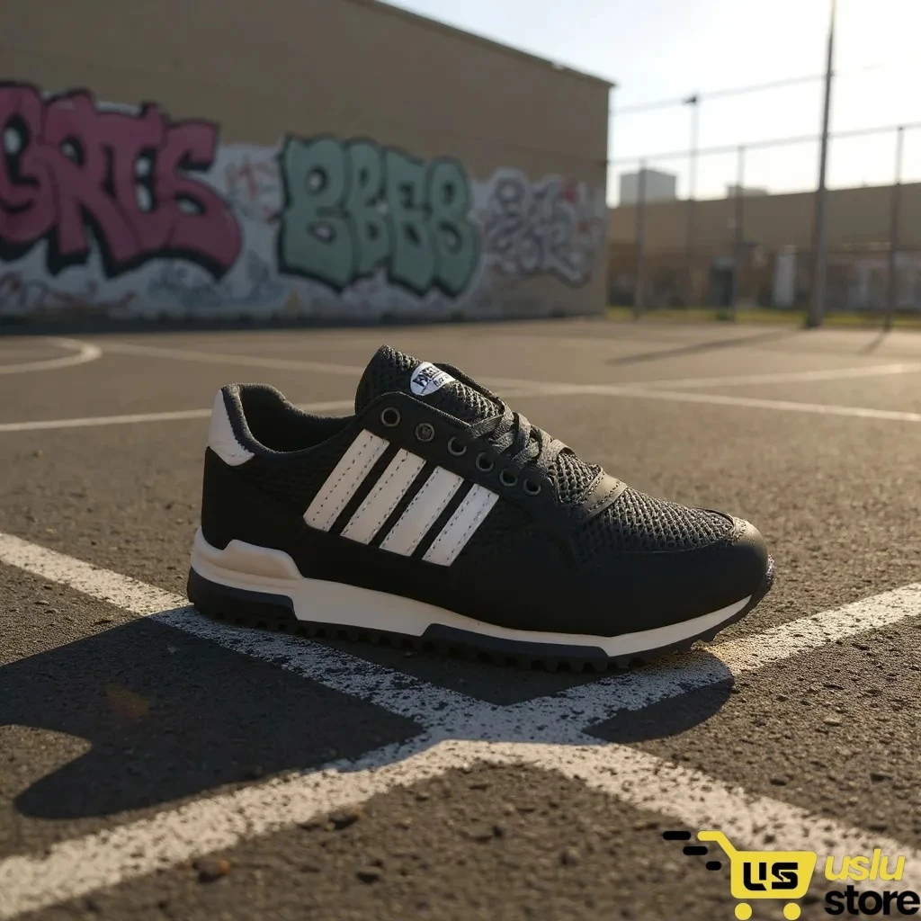 USLU 4 Şerit Erkek Ayakkabı – Şık ve Rahat Günlük Kullanım