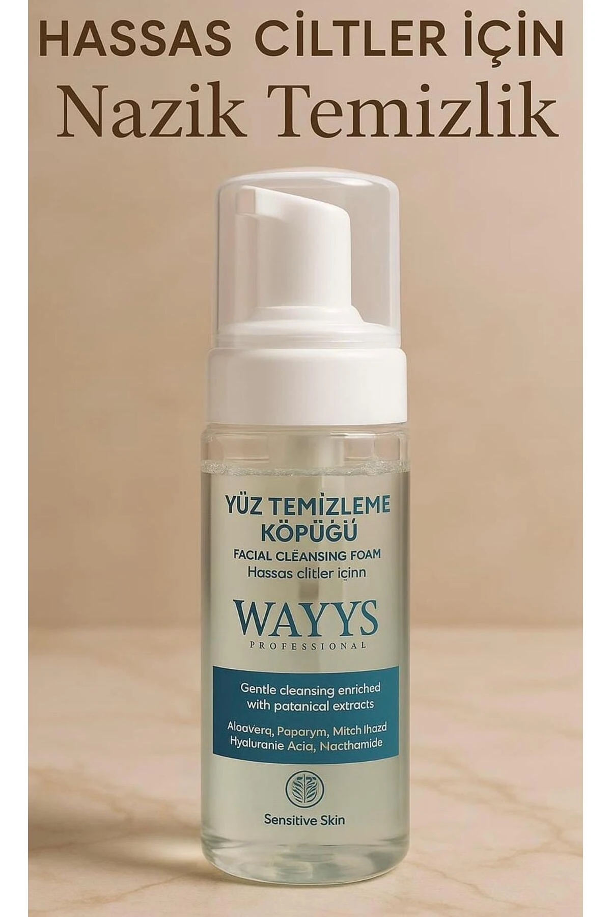 YÜZ TEMİZLEME KÖPÜĞÜ