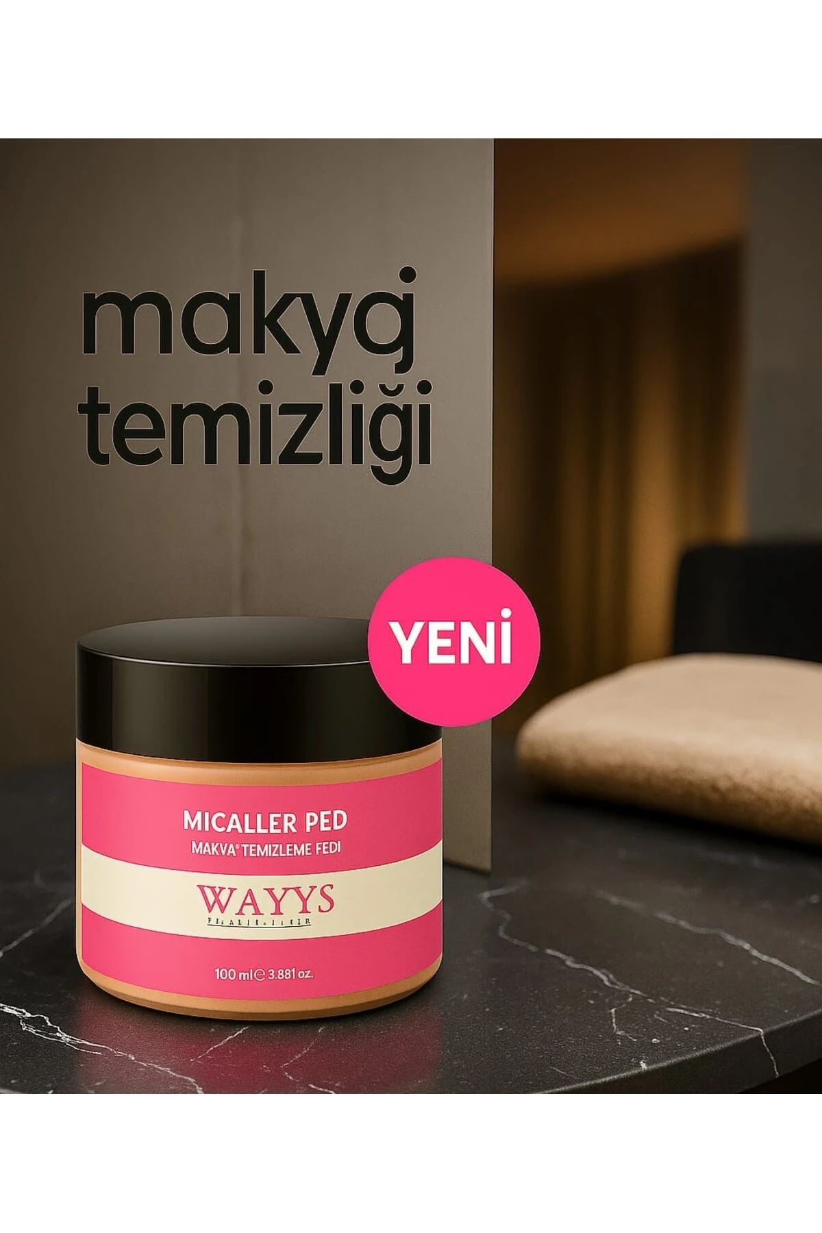 MAKYAJ TEMİZLEME PEDİ