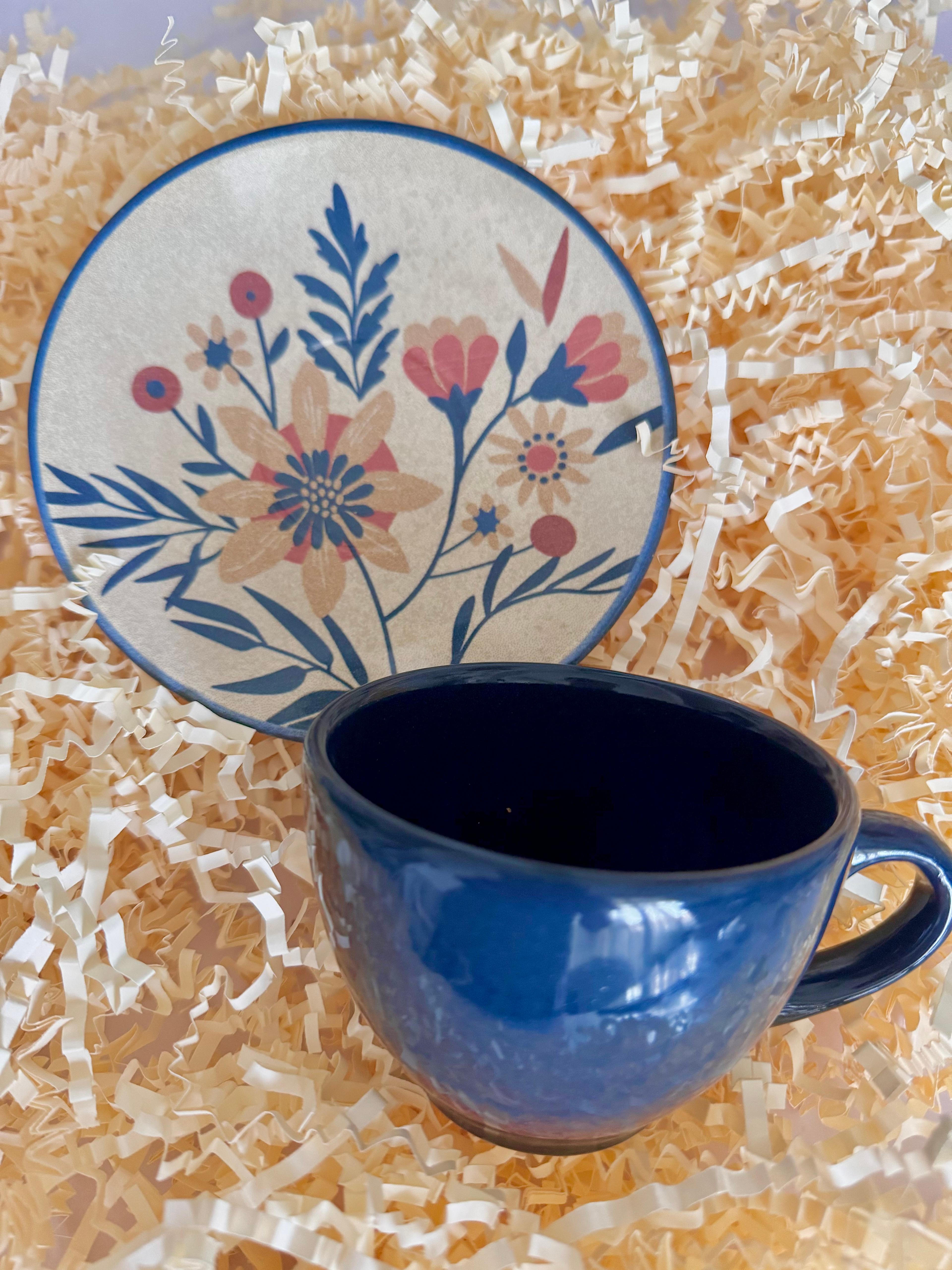 Çay Fincanı-Mavi