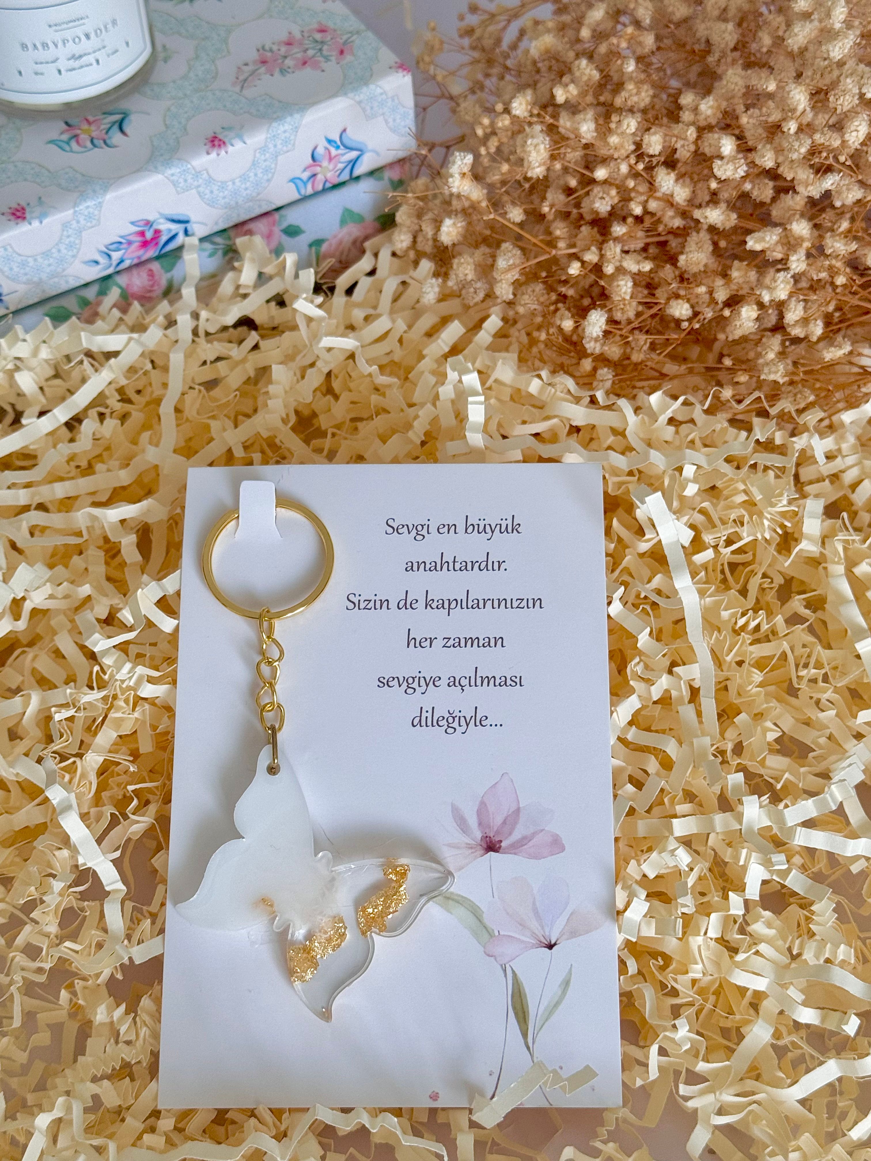 Kelebek anahtarlık
