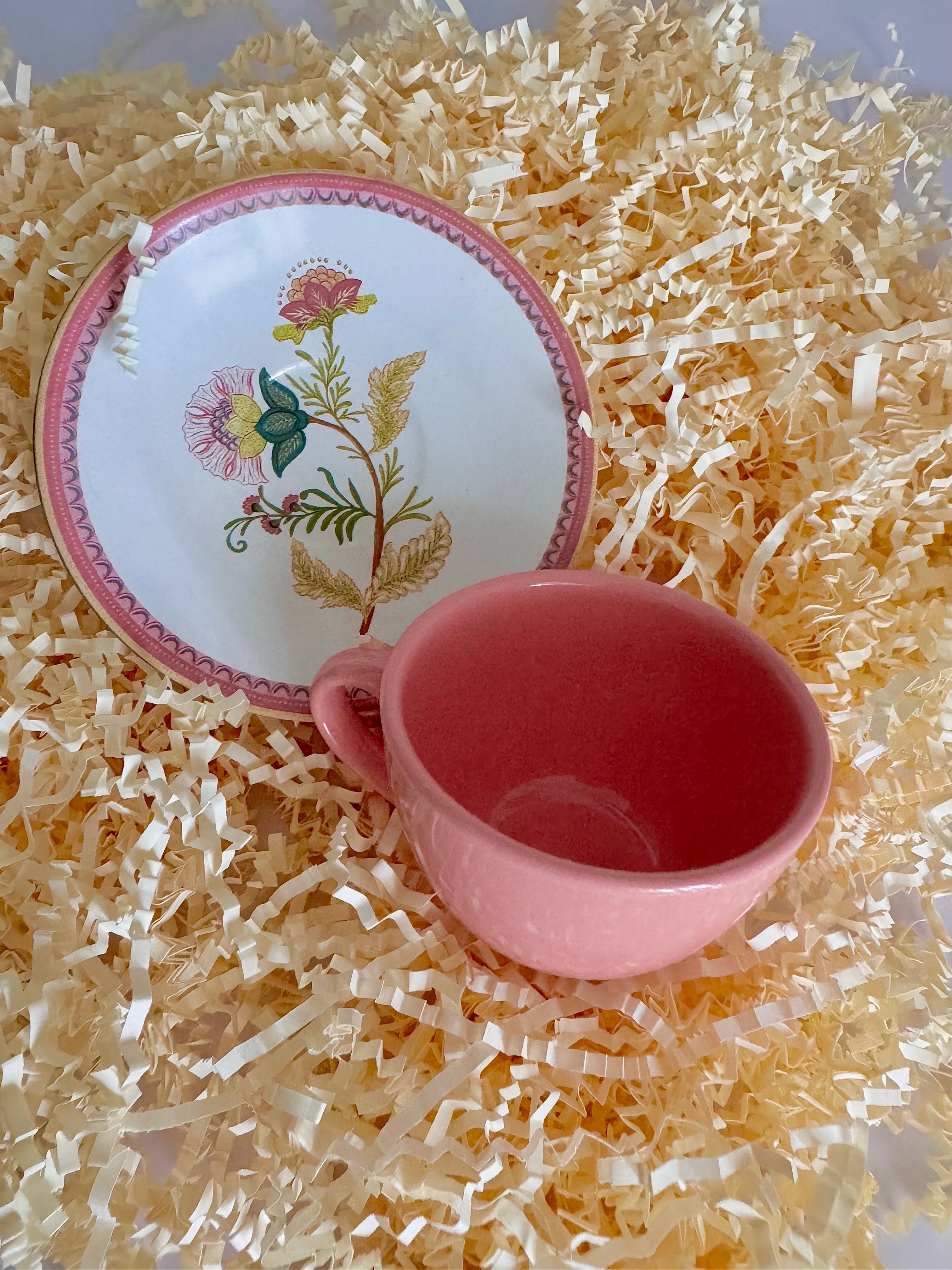 Çay Fincanı - Pembe