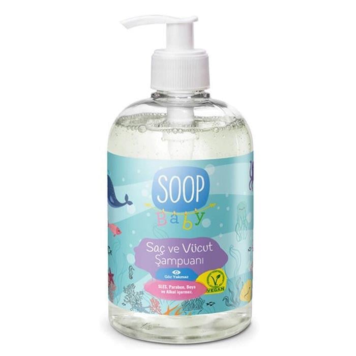 Soop Baby Saç ve Vücut Şampuanı 500ml