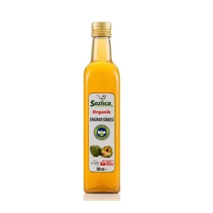 Sazlıca Organik Enginar Sirkesi 500ml