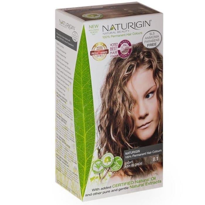 Naturigin Organik İçerikli Saç Boyası 8.1 Açık Kül Sarısı