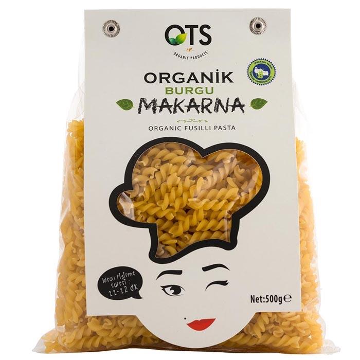Ots Organik Burgu Makarna 500g