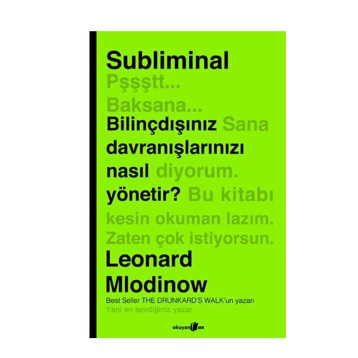 Kitap - Subliminal - Bilinçdışınız Davranışlarınızı Nasıl Yönetir