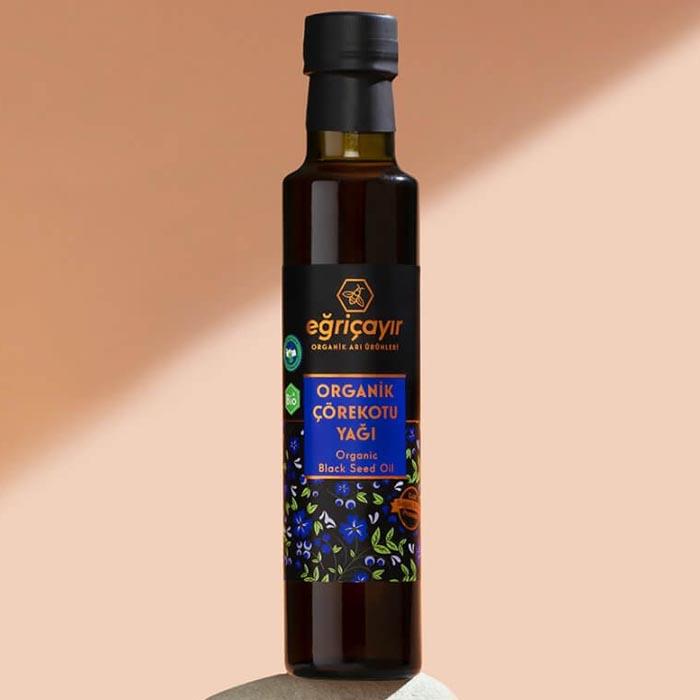 Eğriçayır Organik Çörekotu Yağı 250ml