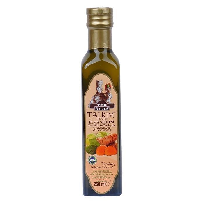 Ralila Organik Talkım Elma Sirkesi Zencefil ve Zerdeçallı 250ml