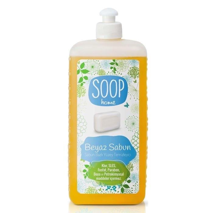 Soop Home Beyaz Sabun Bazlı Yüzey Temizleyici 1 lt