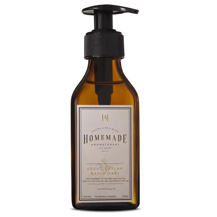 Homemade Vücut Çatlak Bakım Yağı 100ml