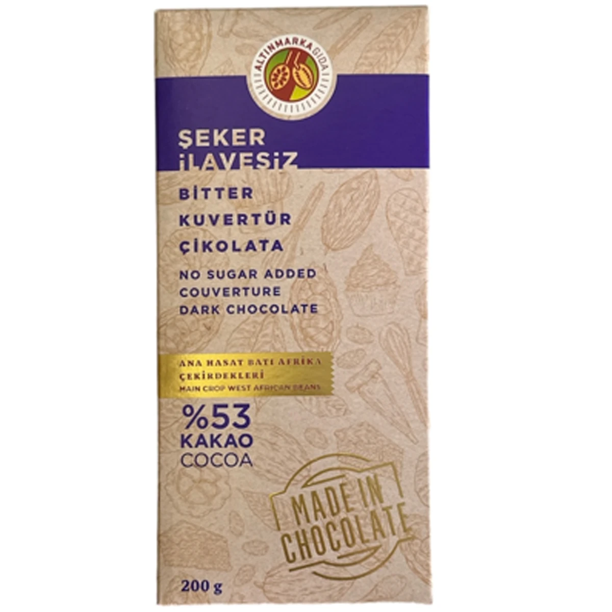 Altınmarka Bitter Kuvertür 200g