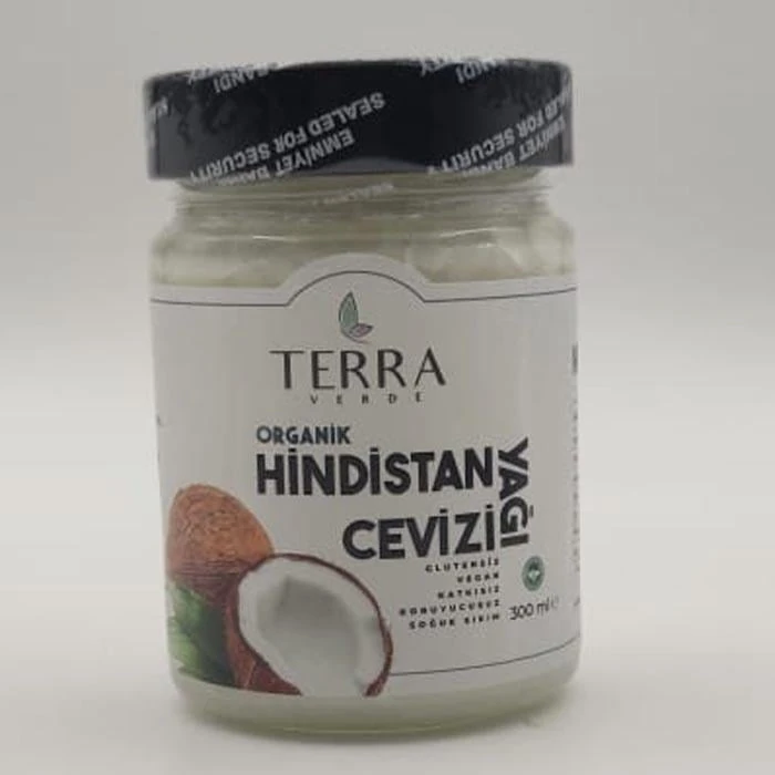 Terra Organik Hindistan Cevizi Yağı 300ml