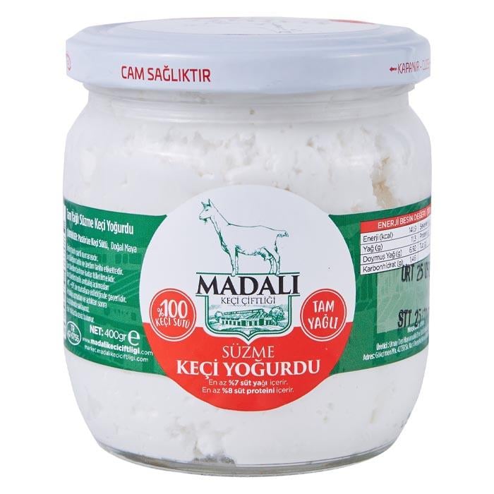 Madalı Keçi Süzme Yoğurdu 400g