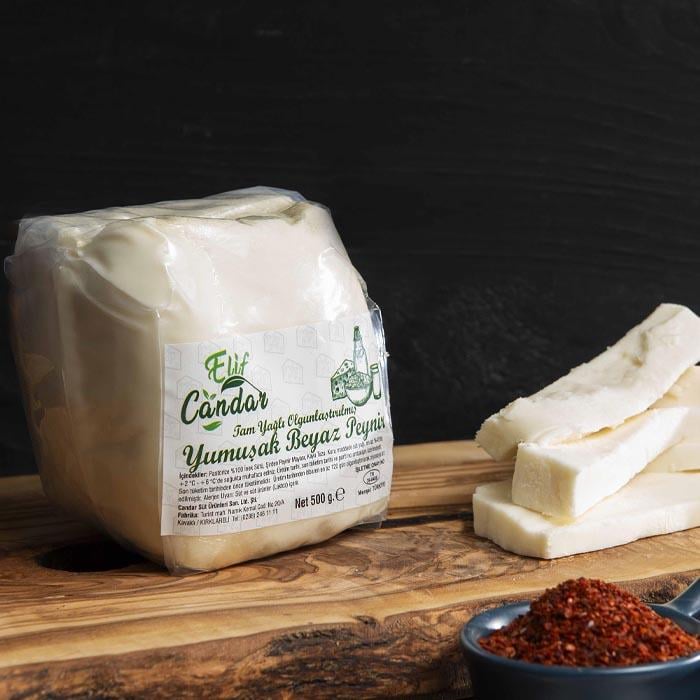 Candar Şirden Mayalı Ezine Tipi Beyaz Peynir (Yumuşak) 490-510g