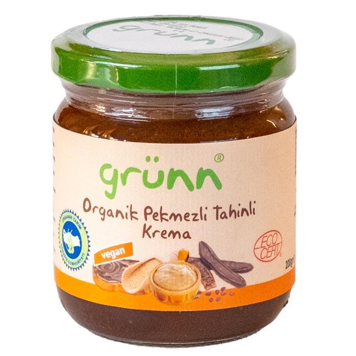 Grünn Organik Pekmezli Tahinli Krema 200g