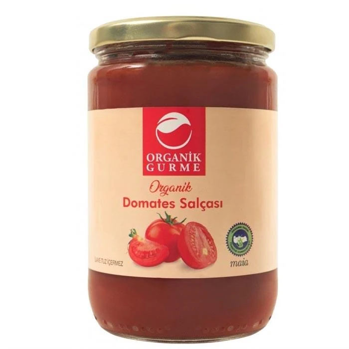 Organik Gurme Organik Domates Salçası 650g