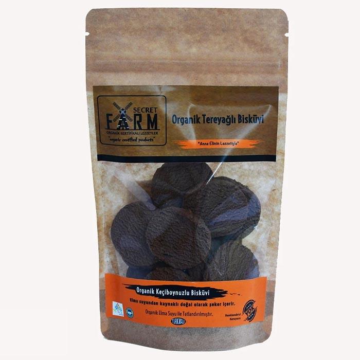 Secret Farm Organik Tereyağlı Keçiboynuzlu Bisküvi 100g