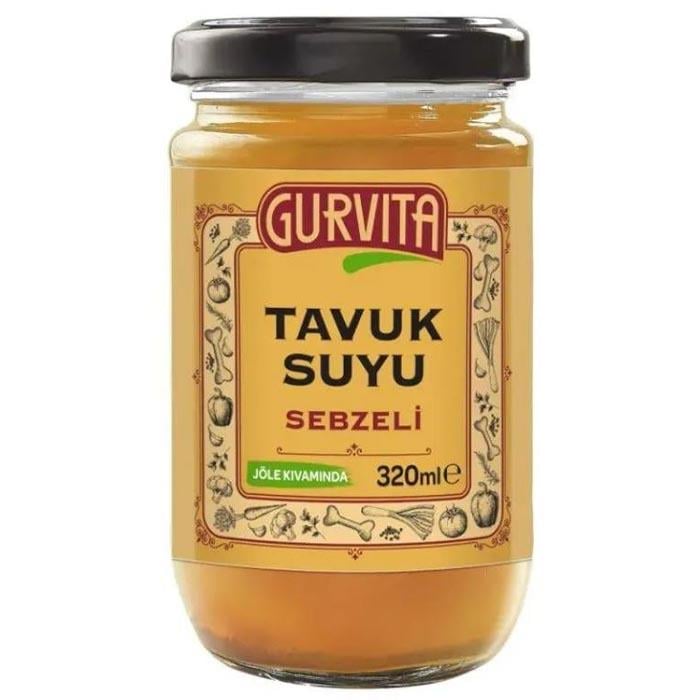 Gurvita Tavuk Suyu Sebzeli 320ml * 2 adet