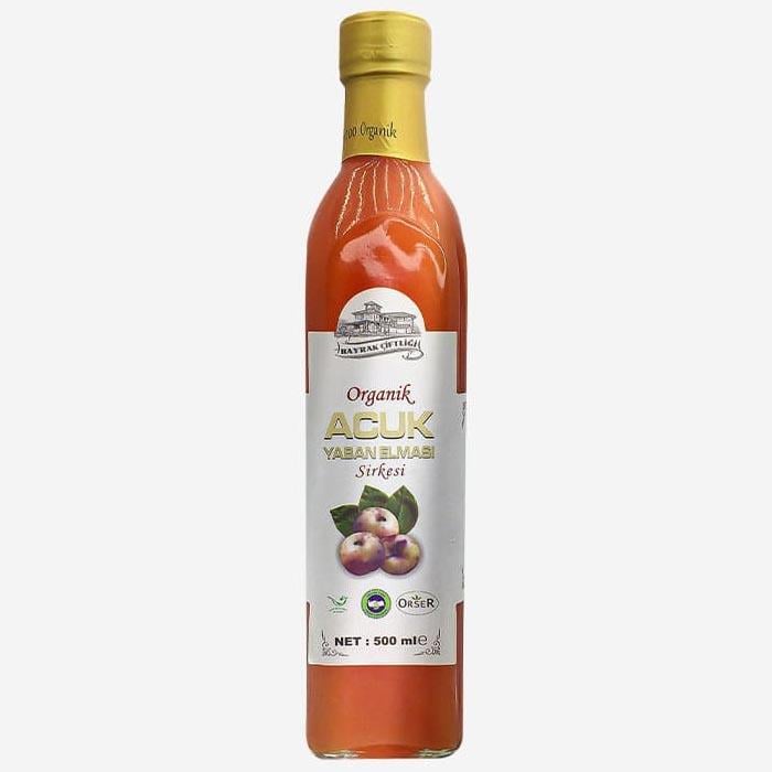 Bayrak Çiftliği Organik Acuk (Yaban Elması) Sirkesi 500ml