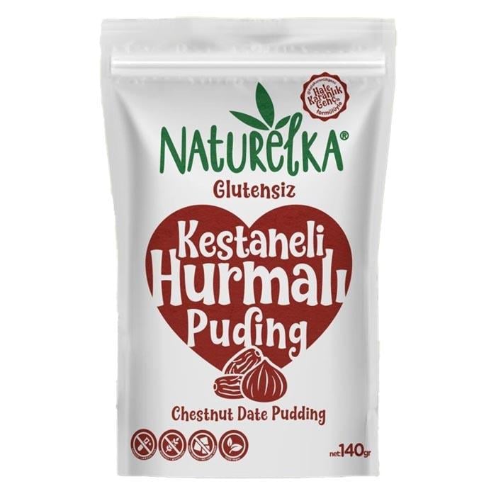Naturelka Glütensiz Kestaneli Hurmalı Puding 140g