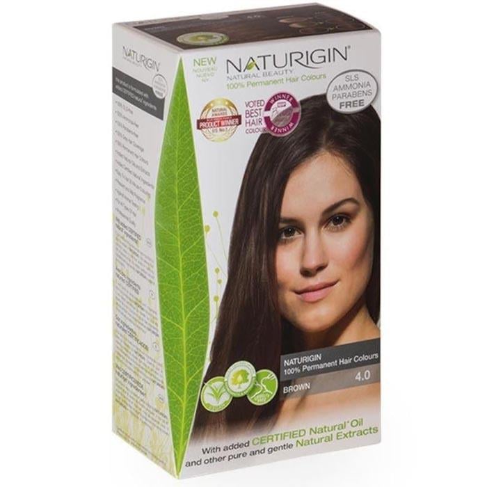 Naturigin Organik İçerikli Saç Boyası 4.0 Kahverengi